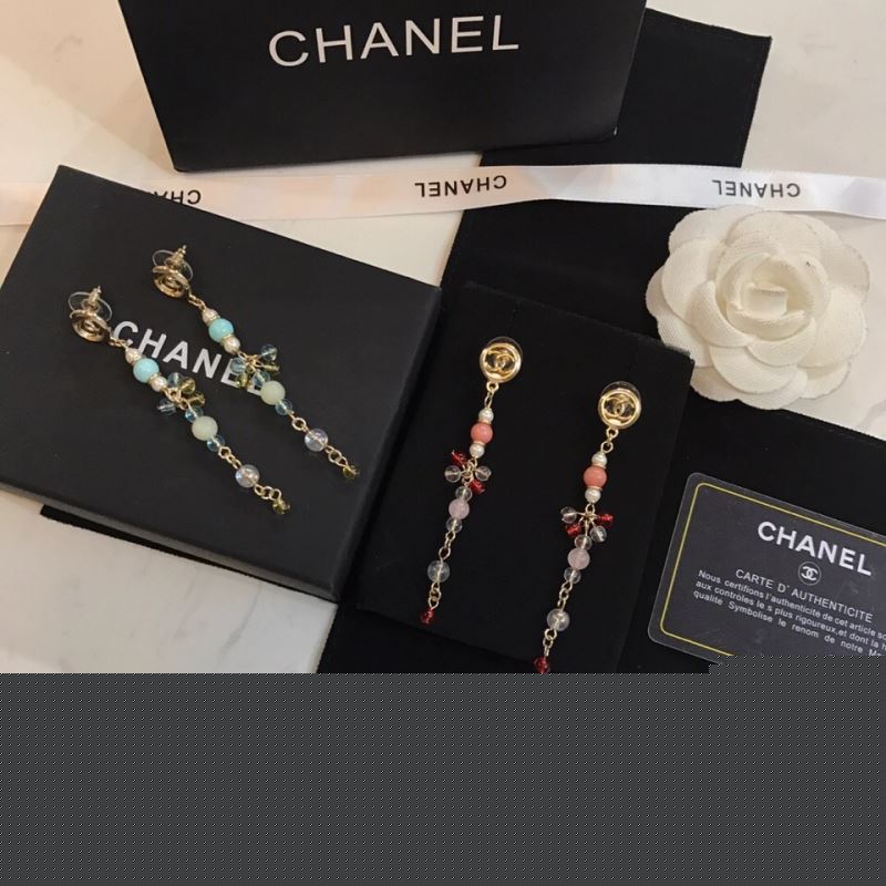 Ch*el earrings